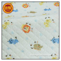 100% Cotton Fabric Printed Double Sided Quilted Fabric for Baby